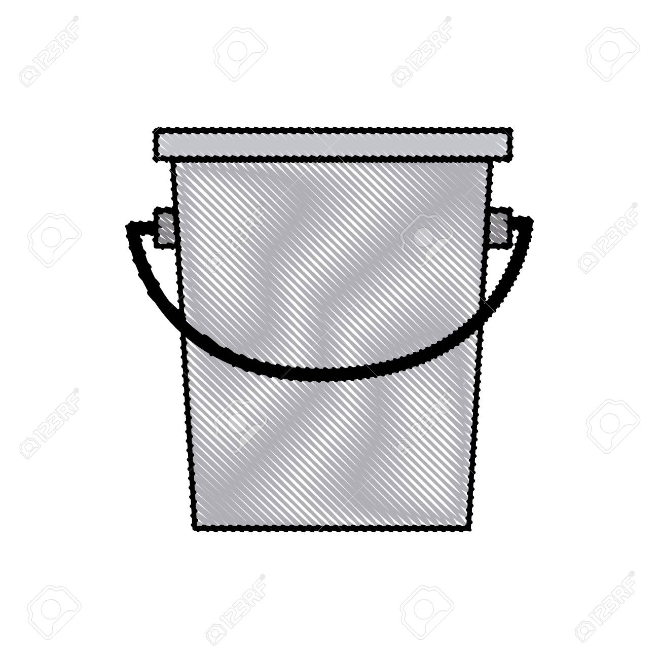 1300x1300 Still Life Drawing Bucket And Mug Pic Bath Truck Technical Bag