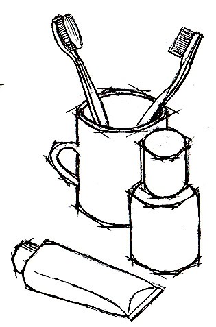 315x477 Still Life Drawing