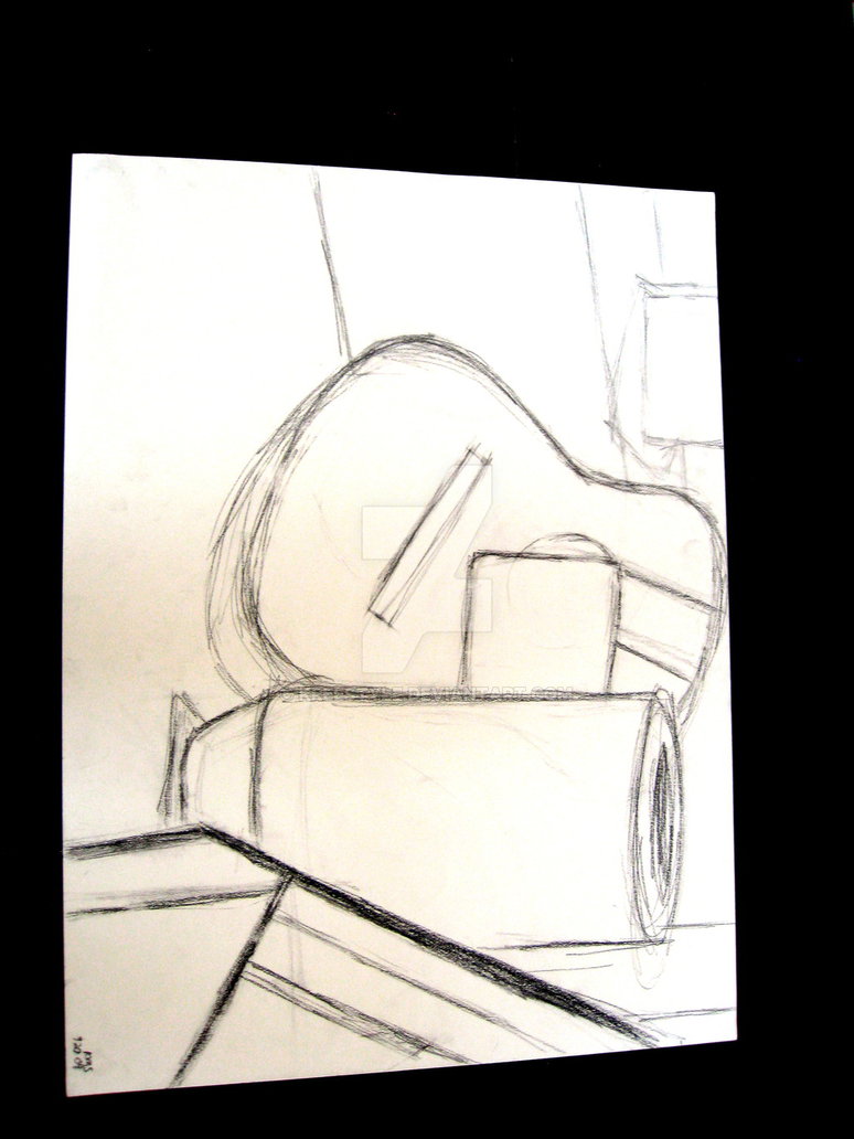 774x1032 Still Life With Guitar