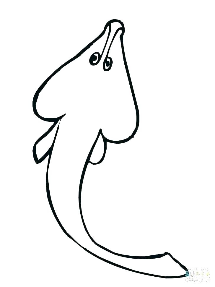 728x971 Manta Ray Coloring