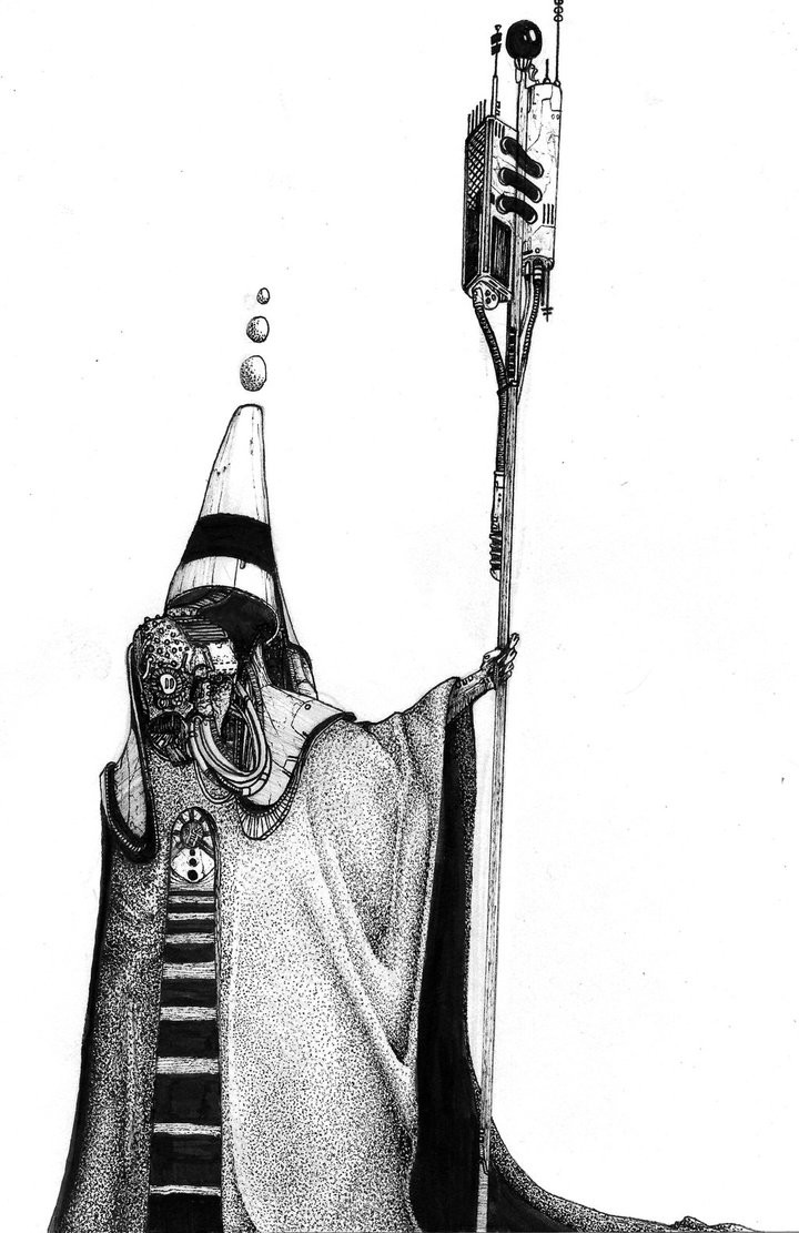 720x1111 The Universal Librarian A Character I Did In Early Pen