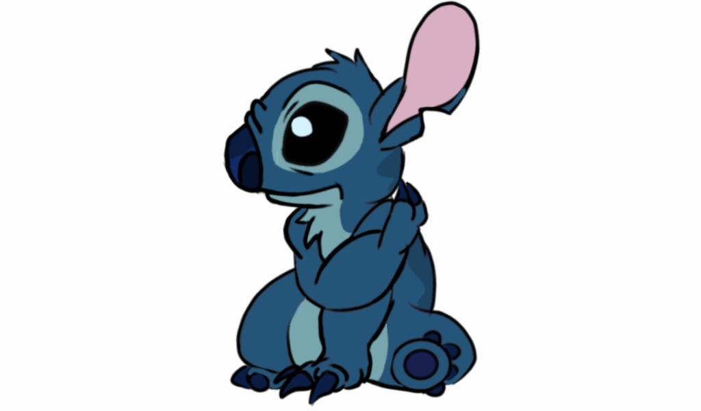 1024x600 Stitch Sitting Drawing