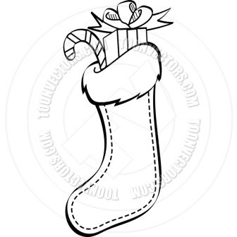 336x336 Simple Christmas Stocking Drawing Tags Bug Drawings Bunny