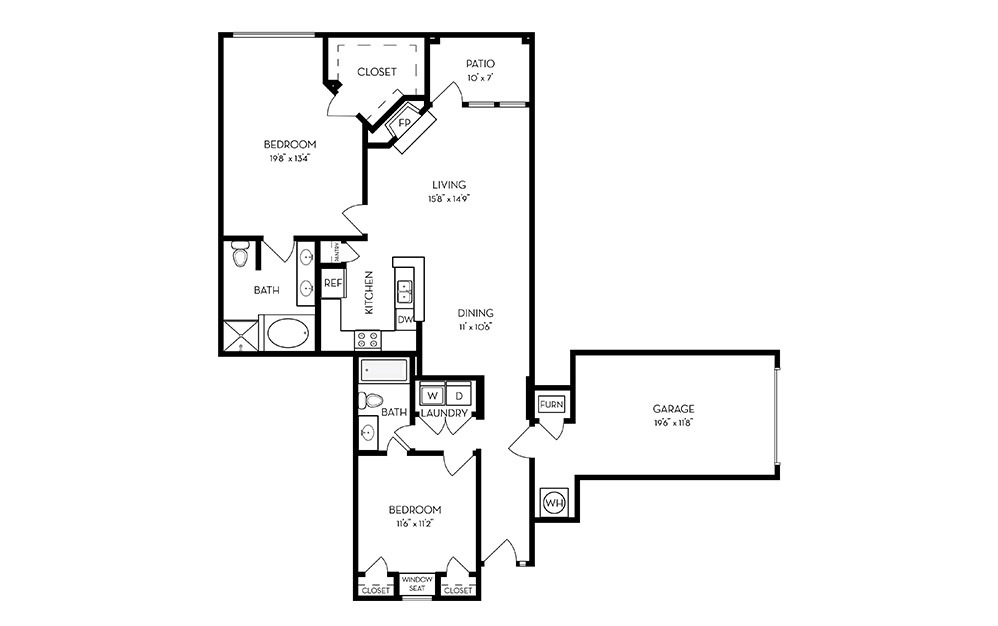 998x626 Pinot Available One, Two, Three, Four Bedroom Apartments