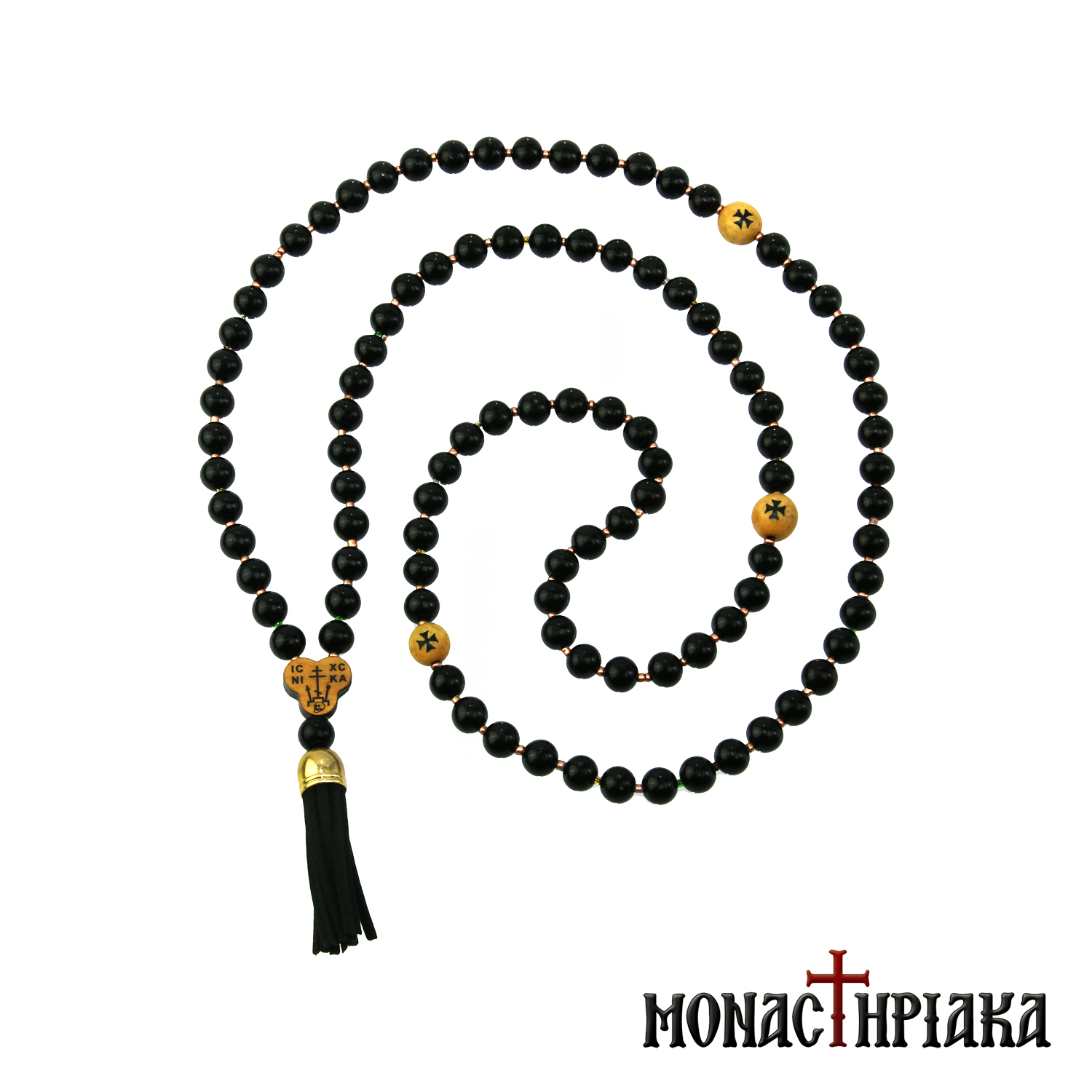 1500x1500 Prayer Rope Knots Made Of Jet Boxwood