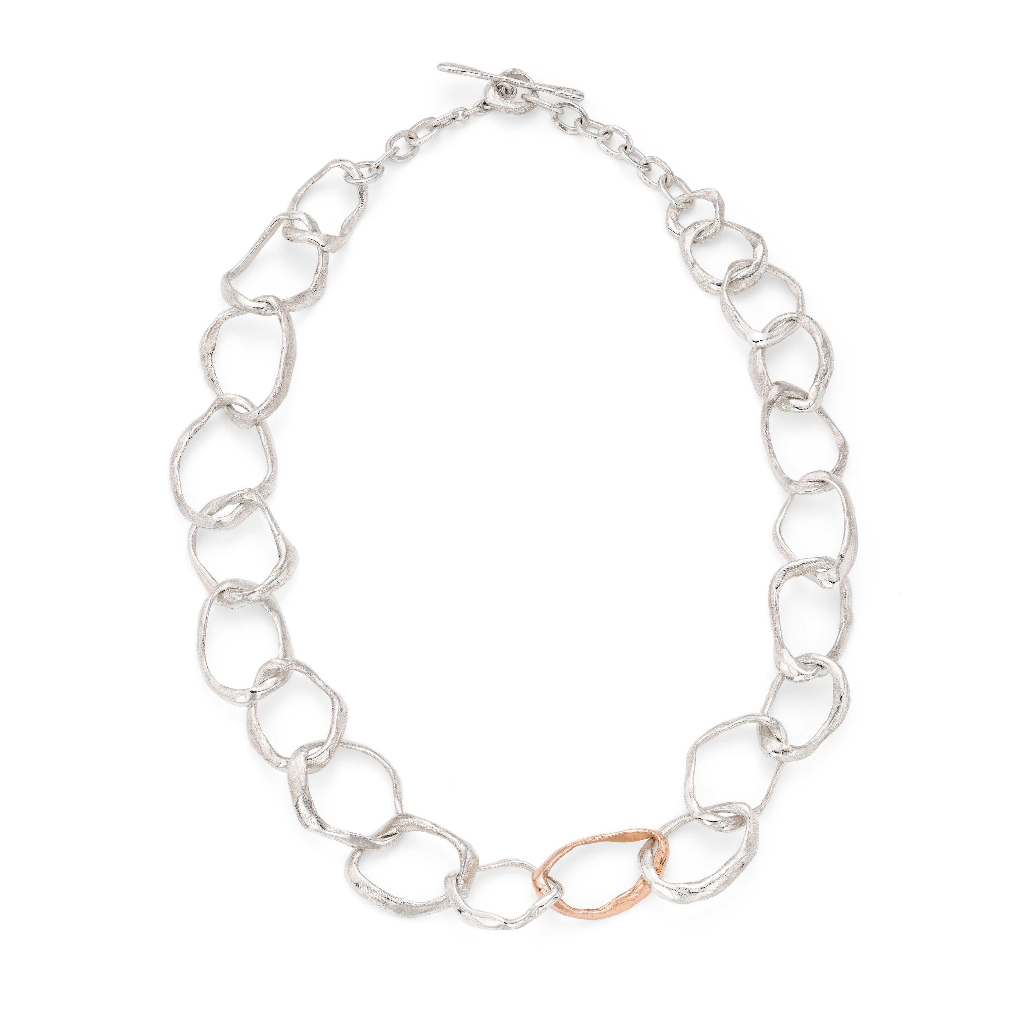 3543x3544 Stone Drawing Silver With Rose Link Emily Nixon