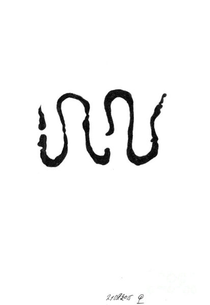 413x600 Abstract Stone Drawings Fine Art America