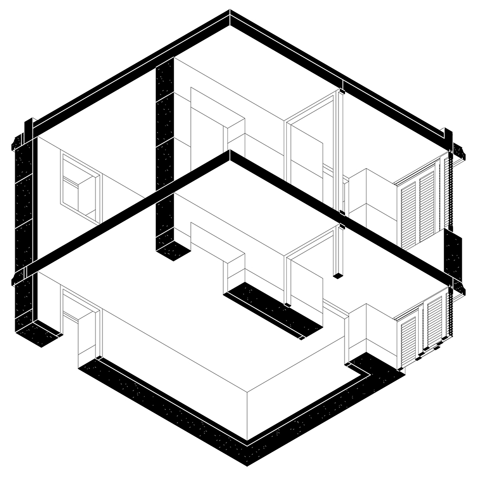 940x941 Social Housing With Solid Stone Walls