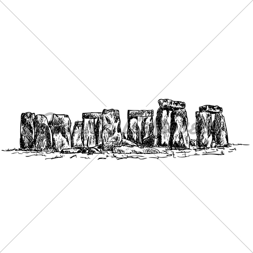 500x500 Stonehenge Gl Stock Images