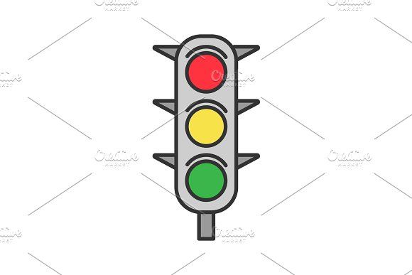580x387 Traffic Lights Color Icon