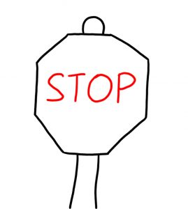 269x300 How To Doodle A Stop Sign