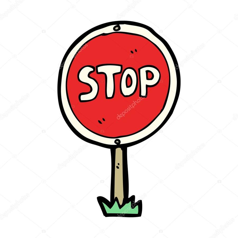 900x900 Download Cartoon Stop Sign Clip Art Clipart Royalty Free Clip Art