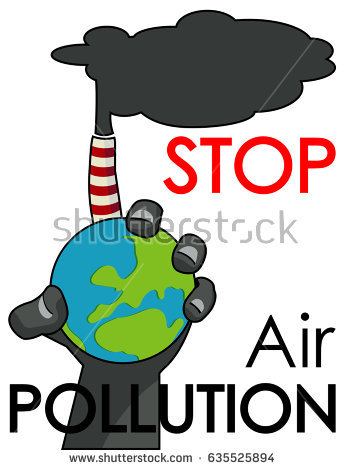 345x470 How To Draw Stop Pollution Clip
