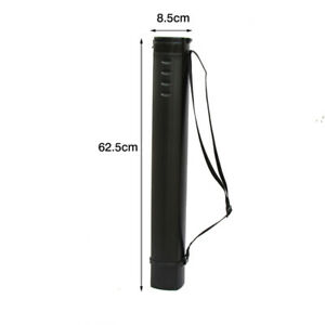 300x300 Black Plastic Storage Drawing Tube Drafts Documents Blueprints