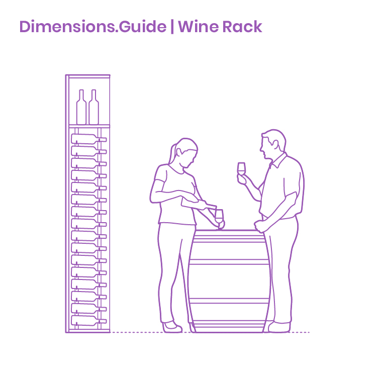 750x750 wine racks dimensions drawings dimensions guide