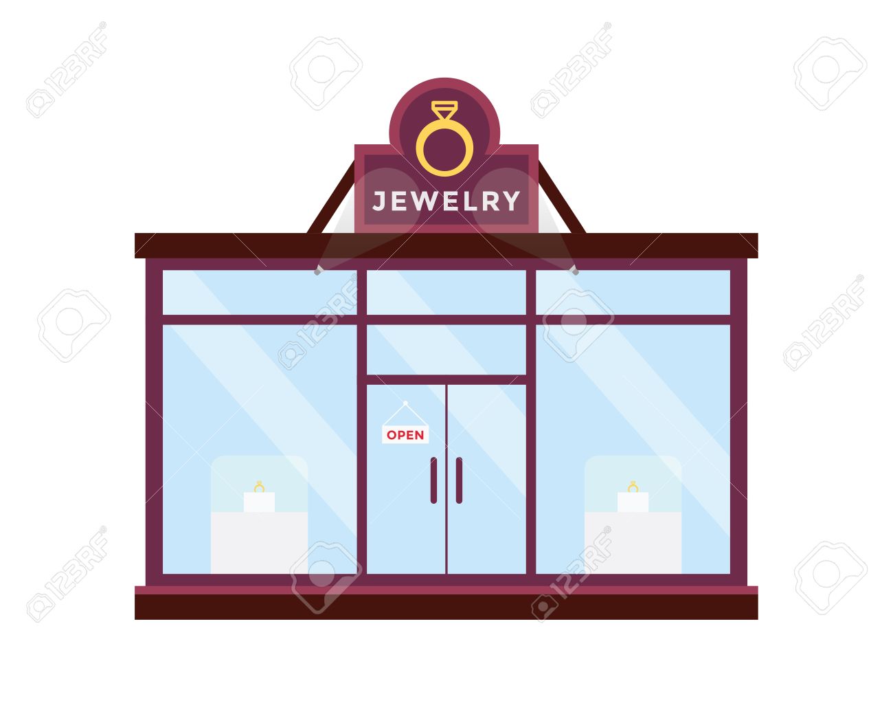 1300x1039 Collection Of Free Storefront Clipart Commercial Building