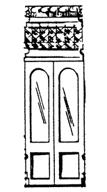 154x275 Storefront Door