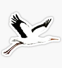 210x230 Stork Drawing Stickers Redbubble