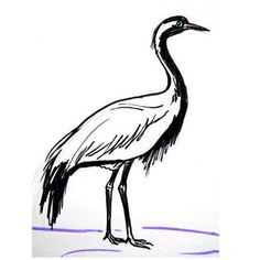 236x236 stork drawing art in drawings, stork