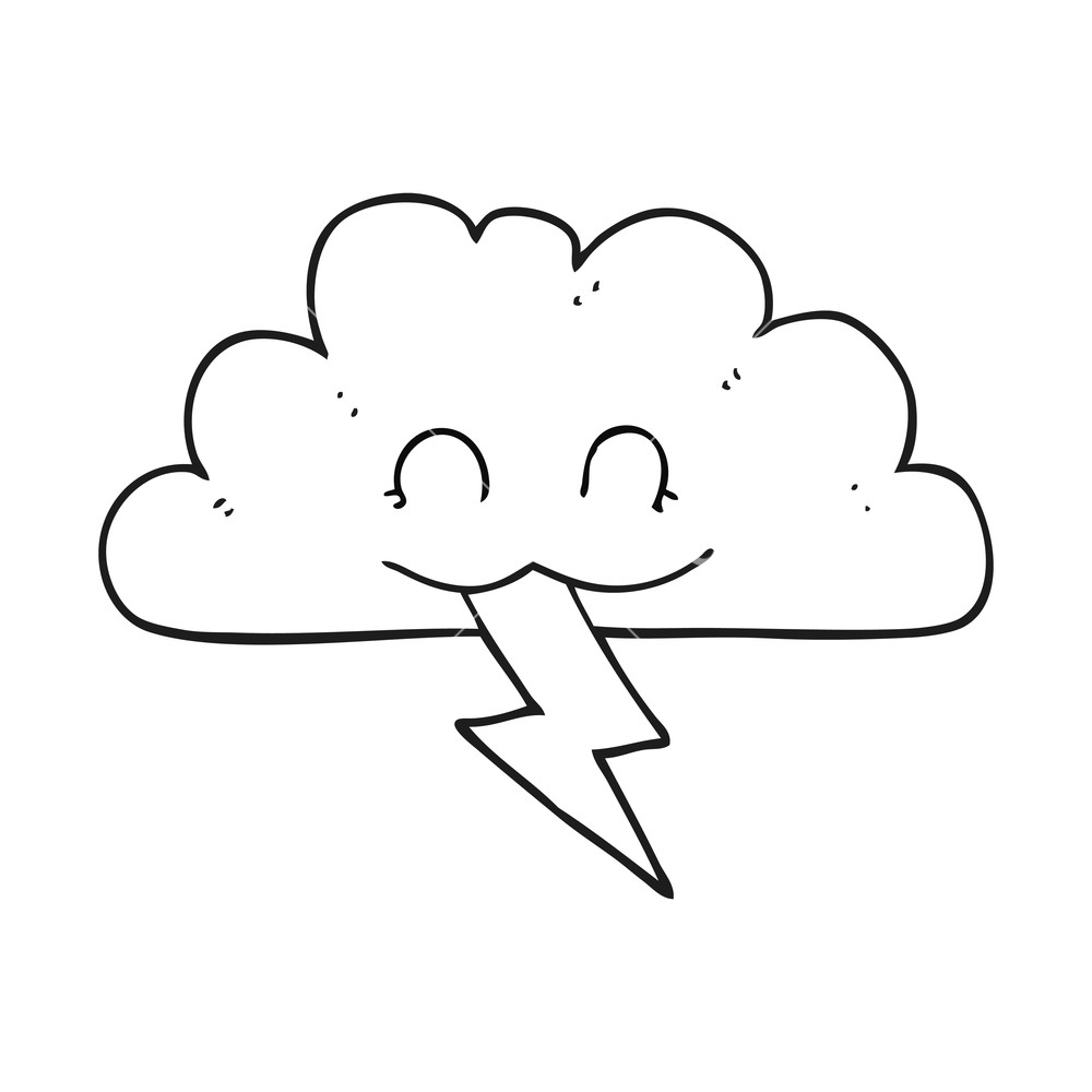 Storm Cloud Drawing | Free download on ClipArtMag