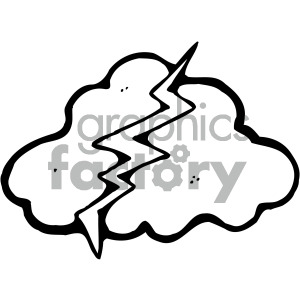300x300 Storm Cloud Outline Clipart Royalty Free Clipart