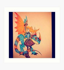 210x230 Stormfly Drawing Art Prints Redbubble