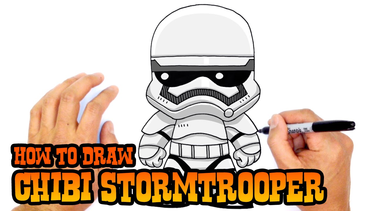1280x720 How To Draw Star Wars Stormtrooper