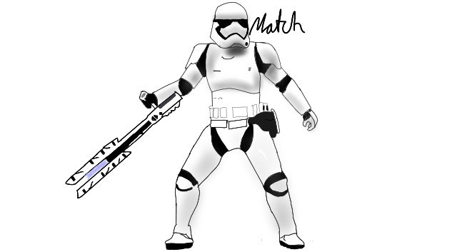 640x353 Stormtrooper Drawing Star Wars Amino