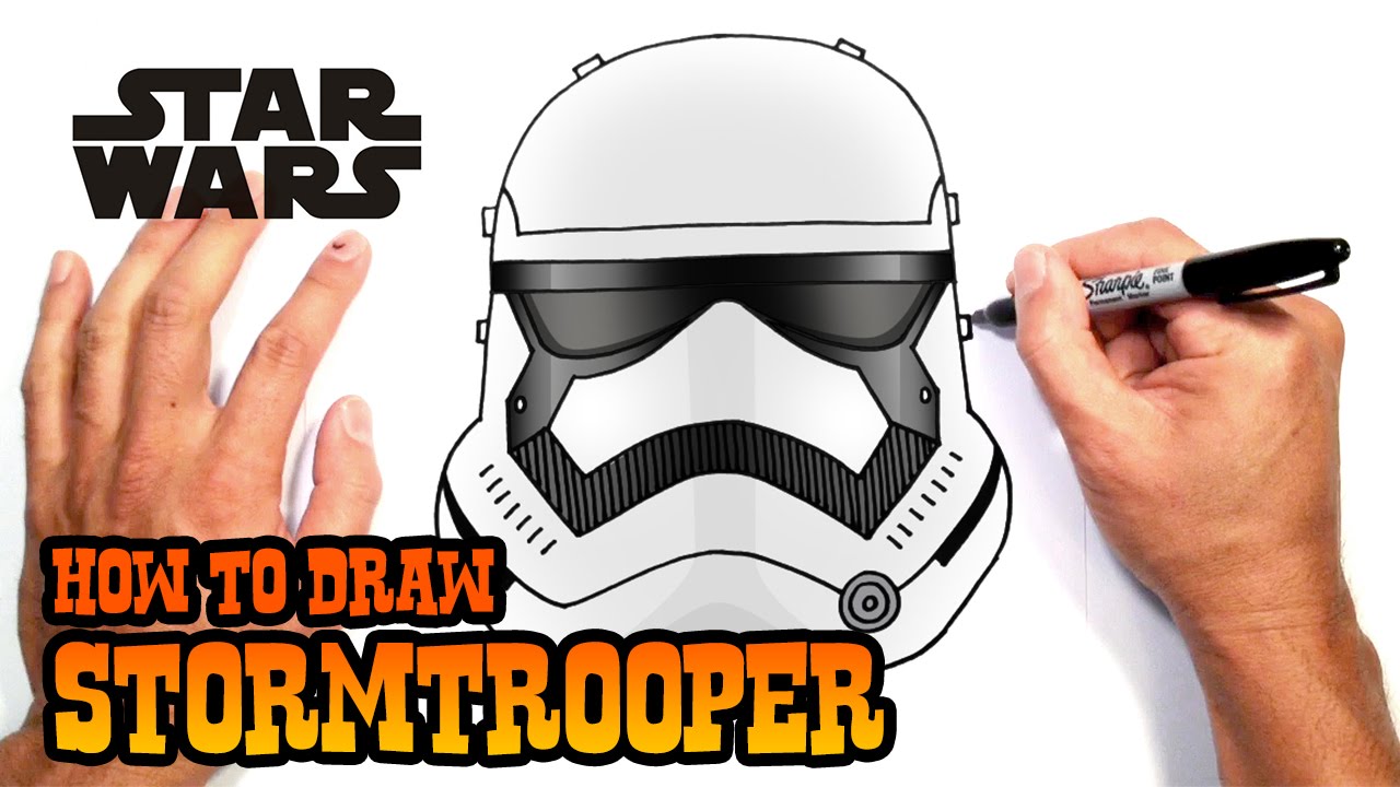 1280x720 How To Draw Star Wars Stormtrooper