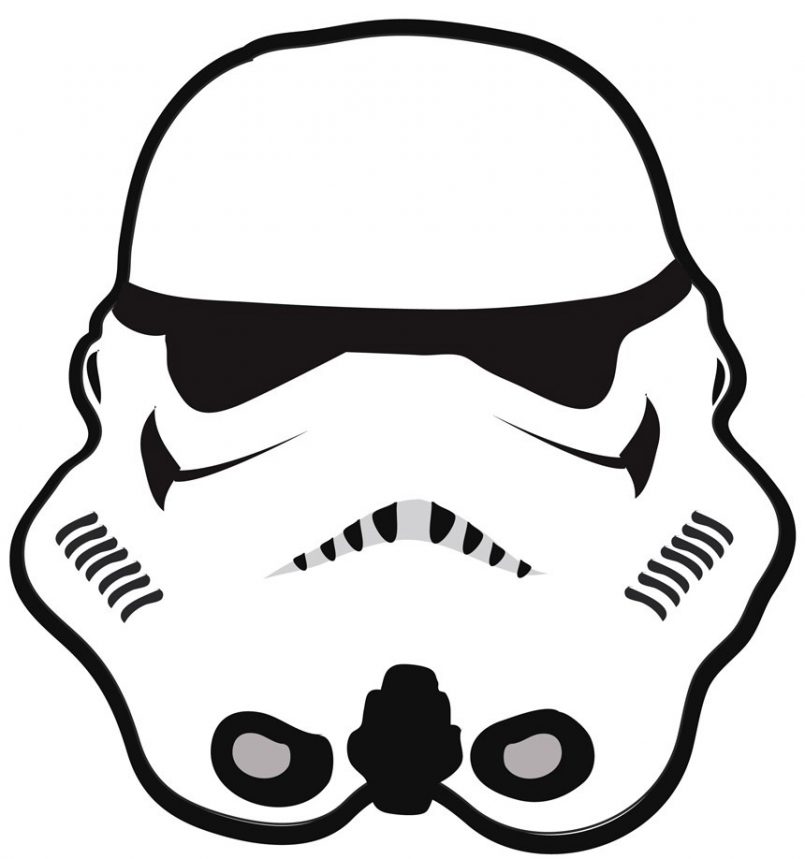 805x859 Stormtrooper Helmet Clipart