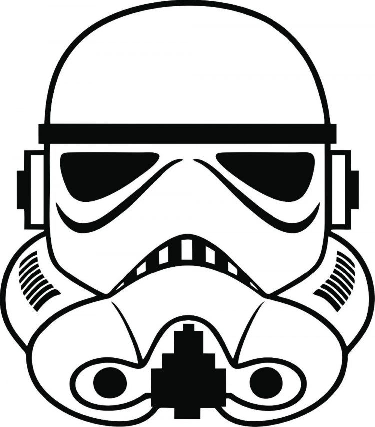 Stormtrooper Line Drawing