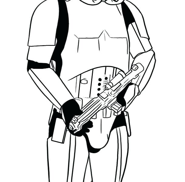 Stormtrooper Line Drawing | Free download on ClipArtMag