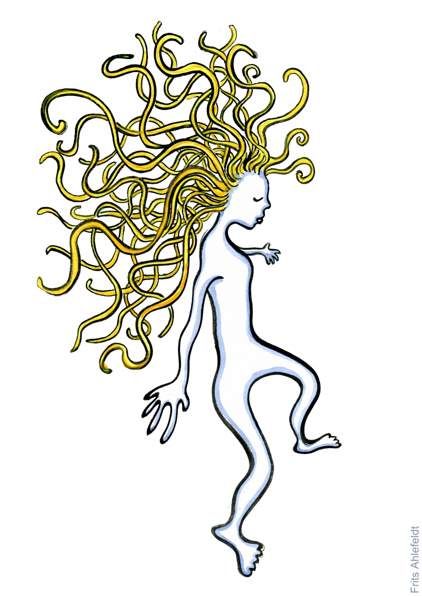 851x1200 Stepping Lightly Drawing The Hiking Artist Project