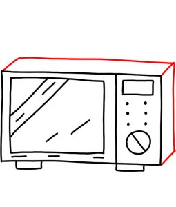 255x300 How To Doodle Microwave