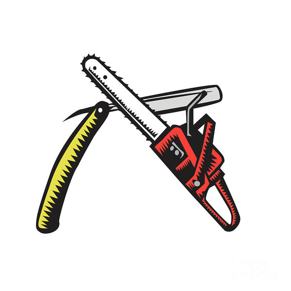 600x600 straight razor art fine art america