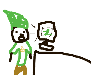 300x250 Link Finds Strange Drawings Of Him