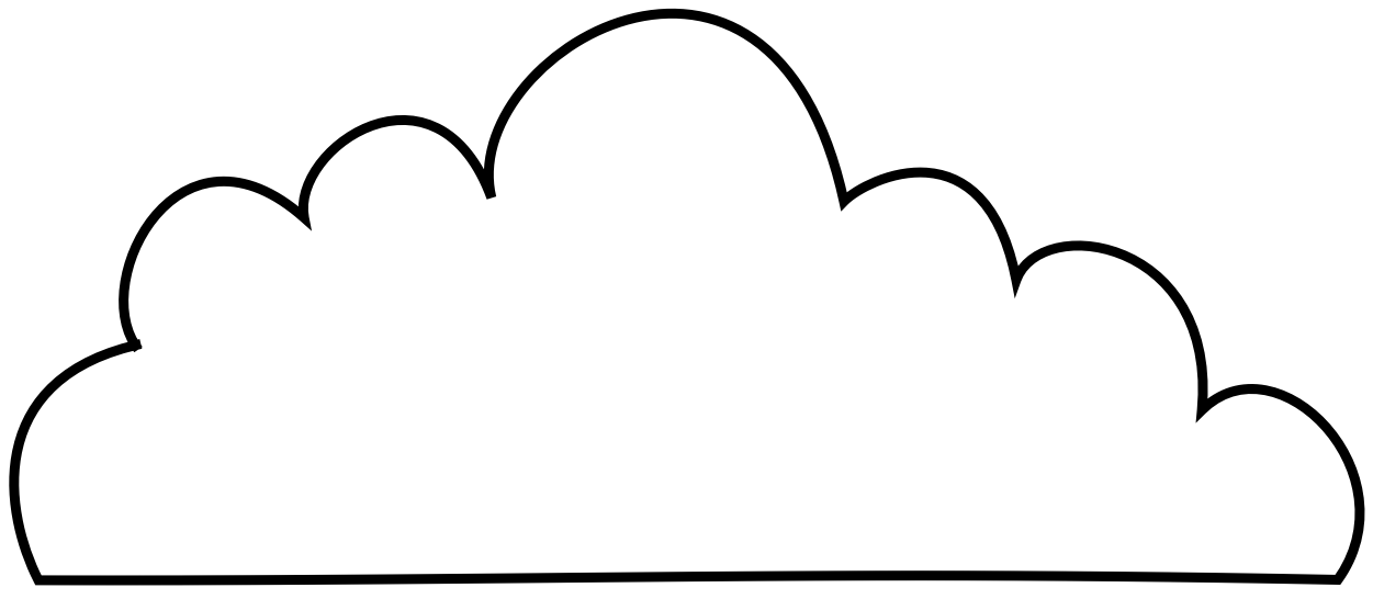 1251x546 Cloud Drawing Stratus Cloud For Free Download