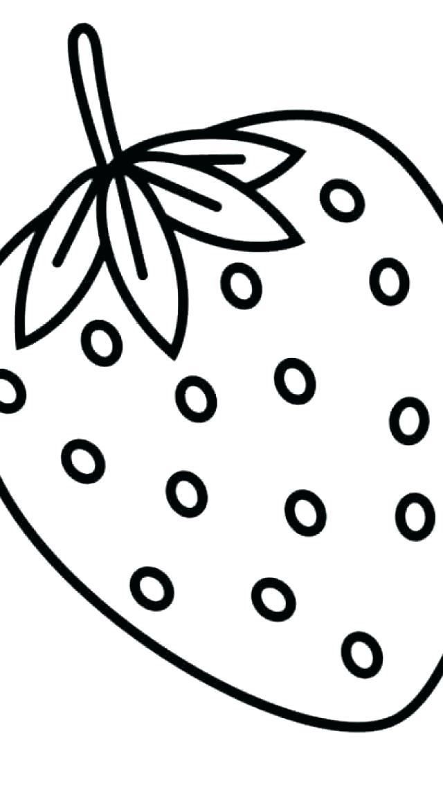 640x1136 Colouring Pages Of Strawberry Printable Coloring Pages Strawberry