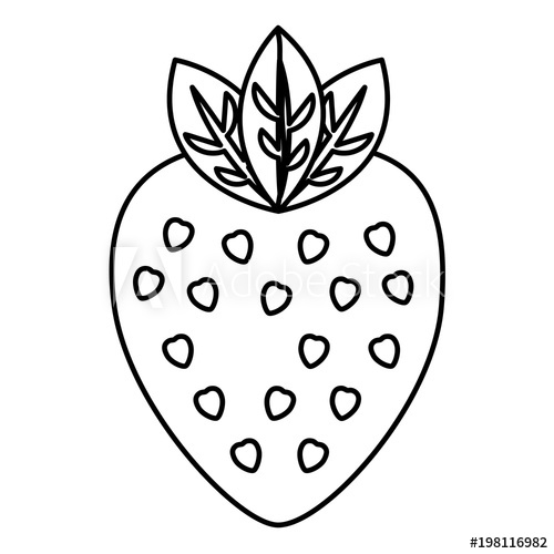 500x500 Strawberry Fruit Nutrition Diet Fresh Healthy Lifestyle Vector