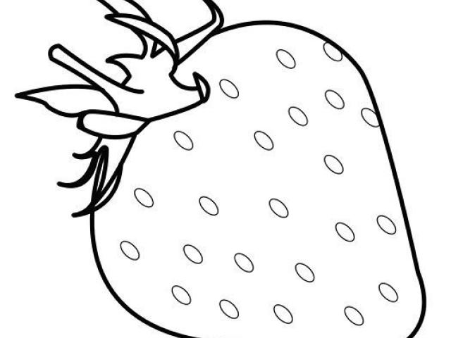 640x480 Free Drawn Strawberry, Download Free Clip Art