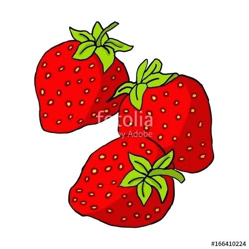 500x500 Draw Strawberry