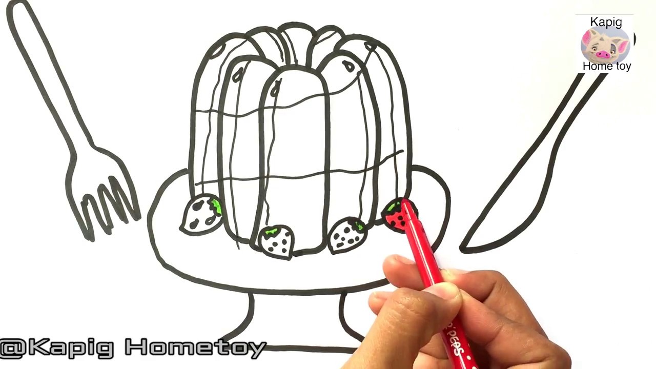 1280x720 Drawing Ideas Strawberry Shortcake For Kids Step
