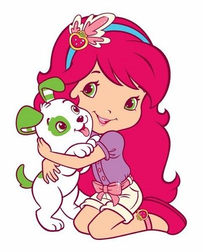 406x500 strawberry shortcake and friends an illustration strawberry
