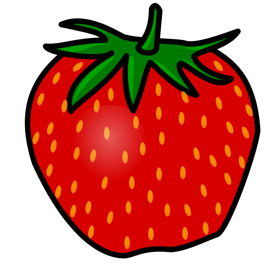 900x900 Vine Strawberry Shortcake Clipart