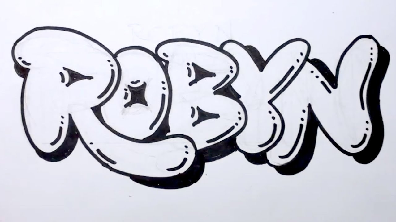 1280x720 How To Draw Graffiti Letters
