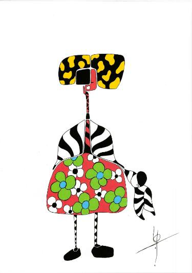 375x533 Original Street Art Kids Drawings For Sale Saatchi Art