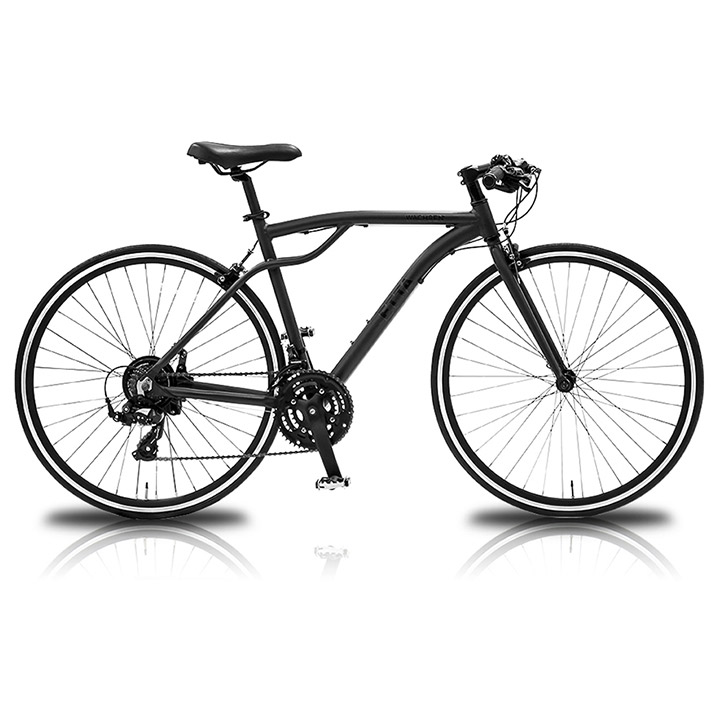 716x716 Vogue Sports Bicycle Aluminum Cross Bike White Street Riding