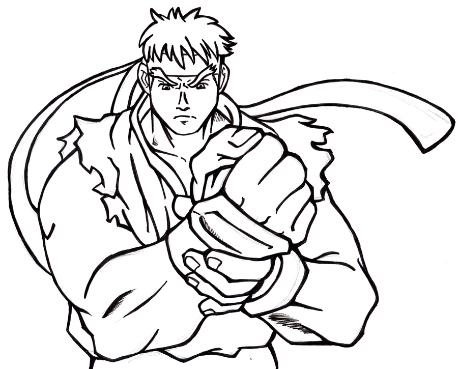 Street Fighter Drawing