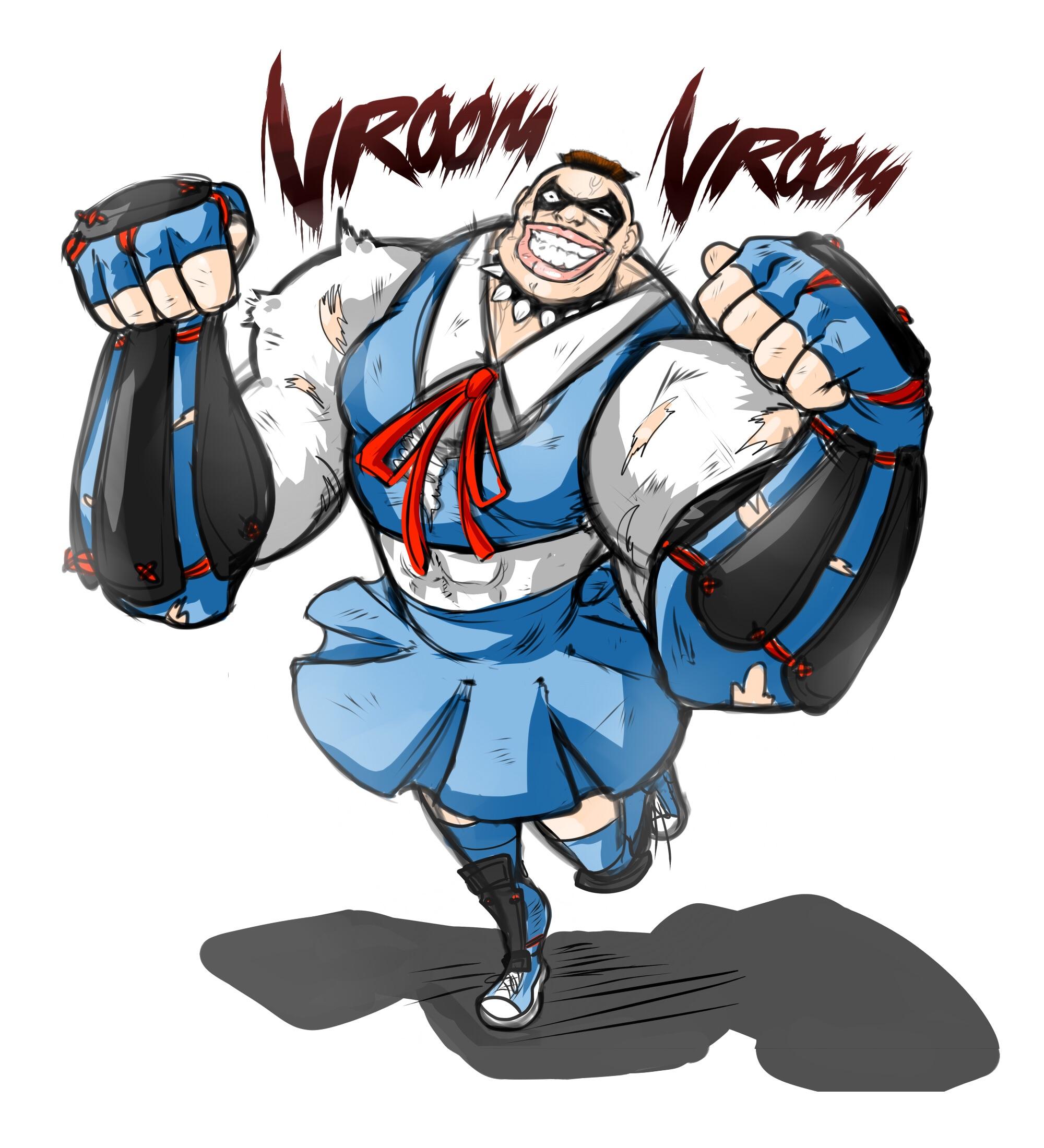 2000x2200 I Main Ibuki In Sfv But I Cheat On Her With Abigail So A Friend