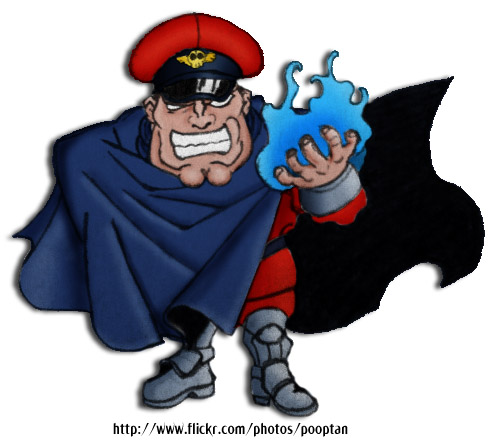 495x442 A Chibi Drawing Of Bison From Street Fighter Colored